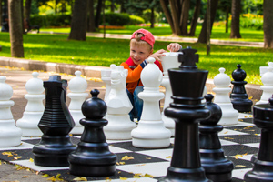 Международный день шахмат в Москве. Страстной бульвар
